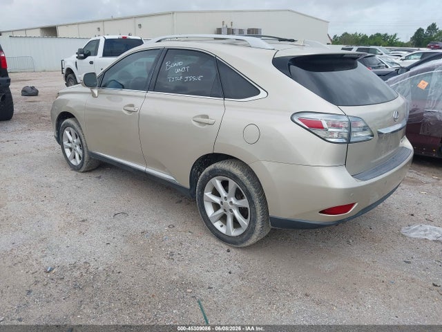 2012 Lexus Rx 350 მანქანა იყიდება აუქციონზე, vin: 2T2BK1BA9CC126300, აუქციონის ნომერი: 45309086