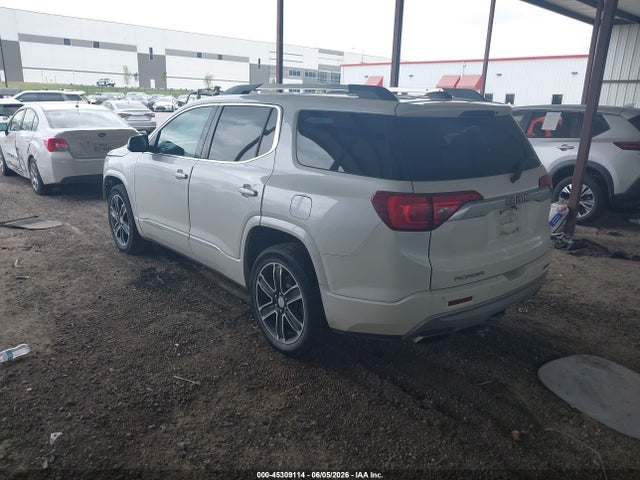 Продаж на аукціоні авто 2017 Gmc Acadia Denali, vin: 1GKKNPLS3HZ279973, номер лоту: 45309114