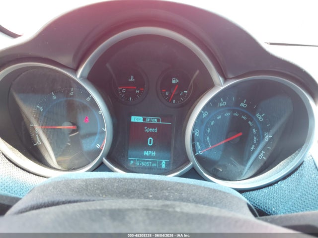 45309228 :رقم المزاد ، 1G1PC5SB7E7173667 vin ، 2014 Chevrolet Cruze 1lt Auto مزاد بيع