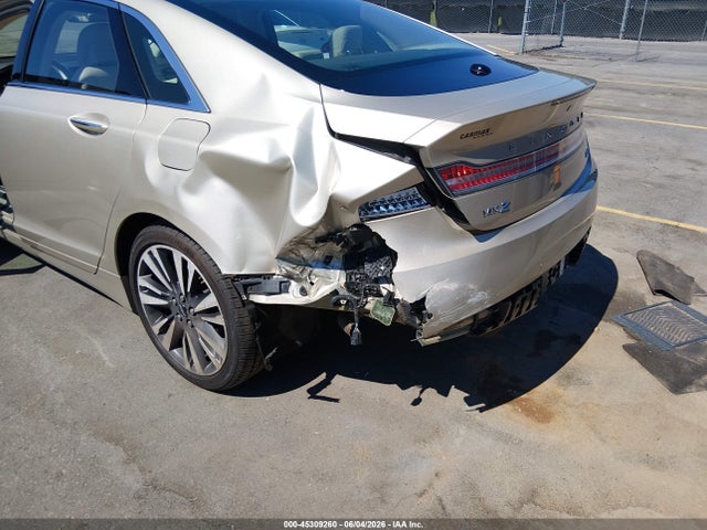 2017 Lincoln Mkz Select მანქანა იყიდება აუქციონზე, vin: 3LN6L5C91HR614698, აუქციონის ნომერი: 45309260