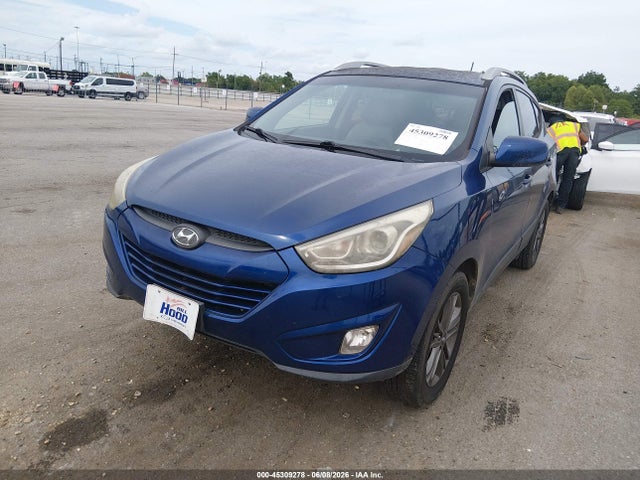 2014 Hyundai Tucson Se მანქანა იყიდება აუქციონზე, vin: KM8JUCAG7EU895326, აუქციონის ნომერი: 45309278