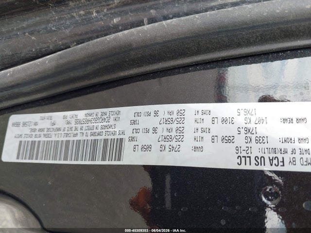 Aukcja sprzedaży 2017 Dodge Grand Caravan Se, vin: 2C4RDGBG3HR657035, numer aukcji: 45309353