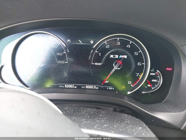 Продаж на аукціоні авто 2020 Bmw X3 M Competition, vin: 5YMTS0C0XLLA57998, номер лоту: 45309421