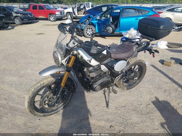 2025 Triumph Motorcycle Scrambler 400 X მანქანა იყიდება აუქციონზე, vin: SMTT147YXSNA29951, აუქციონის ნომერი: 45309540