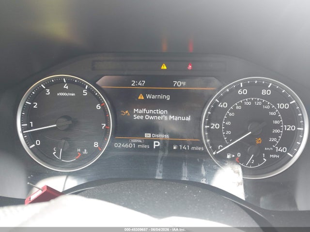 45309657 :رقم المزاد ، JA4J4VA80SZ018064 vin ، 2025 Mitsubishi Outlander Se 2.5 S-awc/trail Edition S-awc مزاد بيع