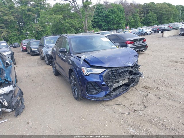 45309736 :رقم المزاد ، WA1EECF33S1042874 vin ، 2025 Audi Q3 Premium 45 Tfsi S Line Quattro Tiptronic مزاد بيع