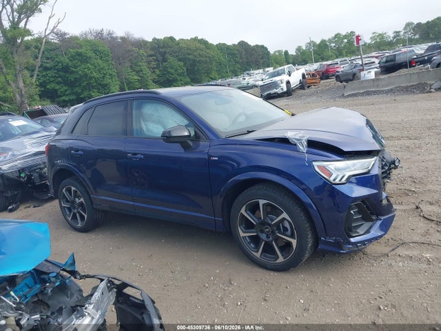 2025 Audi Q3 Premium 45 Tfsi S Line Quattro Tiptronic მანქანა იყიდება აუქციონზე, vin: WA1EECF33S1042874, აუქციონის ნომერი: 45309736