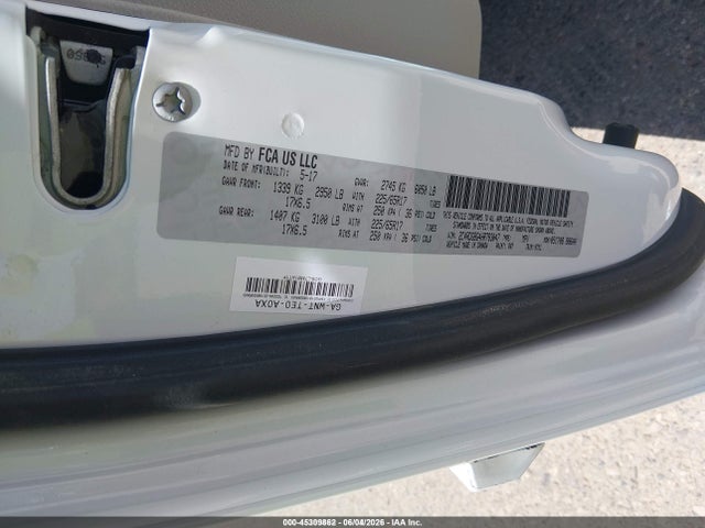 Dodge Grand Caravan Se 2017 2C4RDGBG4HR783047 Image 9