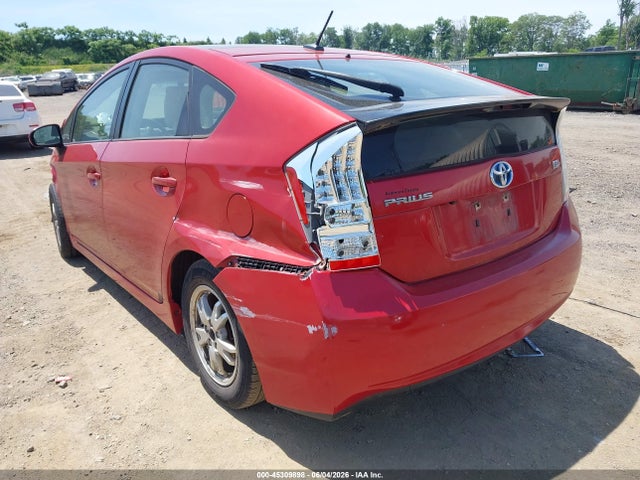 45309898 :رقم المزاد ، JTDKN3DU2A1216940 vin ، 2010 Toyota Prius Iii مزاد بيع