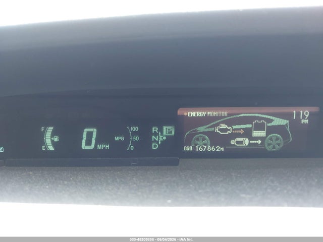 45309898 :رقم المزاد ، JTDKN3DU2A1216940 vin ، 2010 Toyota Prius Iii مزاد بيع