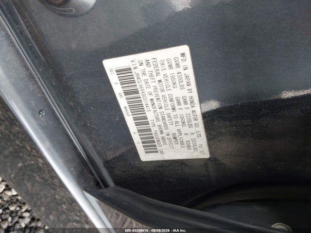 2008 Acura Tsx მანქანა იყიდება აუქციონზე, vin: JH4CL969X8C014415, აუქციონის ნომერი: 45309916