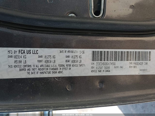 Dodge Charger Se 2016 2C3CDXBG9GH174566 Image 9