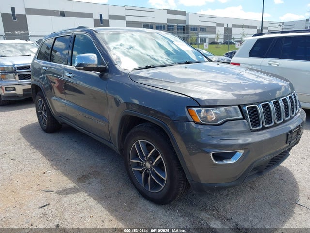 2018 Jeep Grand Cherokee Limited 4x2 მანქანა იყიდება აუქციონზე, vin: 1C4RJEBG7JC391871, აუქციონის ნომერი: 45310144