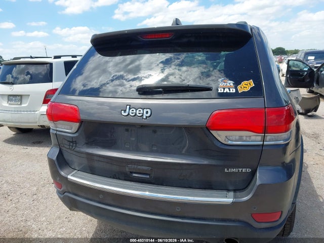 2018 Jeep Grand Cherokee Limited 4x2 მანქანა იყიდება აუქციონზე, vin: 1C4RJEBG7JC391871, აუქციონის ნომერი: 45310144