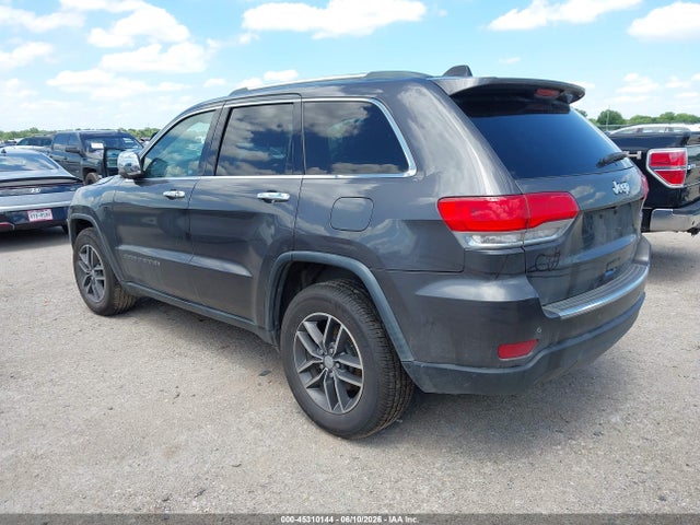 2018 Jeep Grand Cherokee Limited 4x2 მანქანა იყიდება აუქციონზე, vin: 1C4RJEBG7JC391871, აუქციონის ნომერი: 45310144