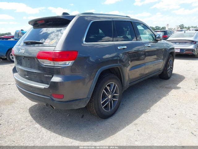 2018 Jeep Grand Cherokee Limited 4x2 მანქანა იყიდება აუქციონზე, vin: 1C4RJEBG7JC391871, აუქციონის ნომერი: 45310144
