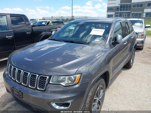 2018 Jeep Grand Cherokee Limited 4x2 მანქანა იყიდება აუქციონზე, vin: 1C4RJEBG7JC391871, აუქციონის ნომერი: 45310144