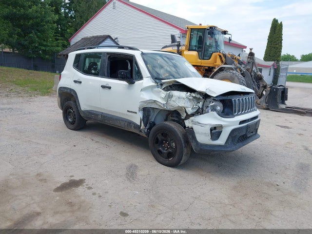 2019 Jeep Renegade Sport 4x4 მანქანა იყიდება აუქციონზე, vin: ZACNJBAB0KPK84996, აუქციონის ნომერი: 45310209