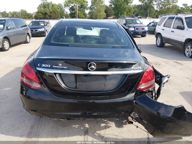 Aukcja sprzedaży 2018 Mercedes-benz C 300 4matic, vin: WDDWF4KB7JR395540, numer aukcji: 45310223