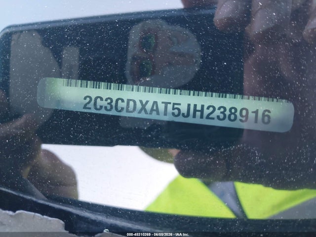 Aukcja sprzedaży 2018 Dodge Charger Police Rwd, vin: 2C3CDXAT5JH238916, numer aukcji: 45310269