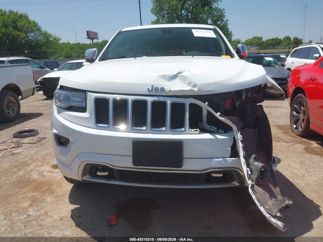 Продаж на аукціоні авто 2015 Jeep Grand Cherokee Overland, vin: 1C4RJECG1FC167145, номер лоту: 45310310