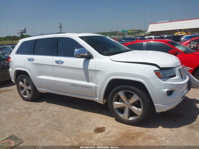 Продаж на аукціоні авто 2015 Jeep Grand Cherokee Overland, vin: 1C4RJECG1FC167145, номер лоту: 45310310
