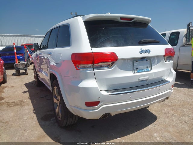 Продаж на аукціоні авто 2015 Jeep Grand Cherokee Overland, vin: 1C4RJECG1FC167145, номер лоту: 45310310