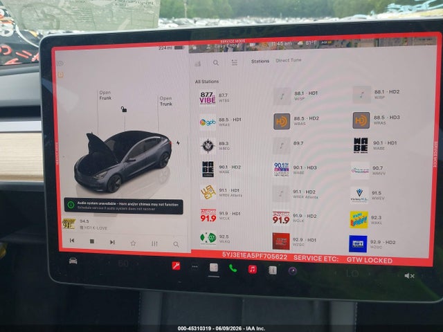 Tesla Model 3 Rear-wheel Drive 2023 5YJ3E1EA5PF705622 Image 17