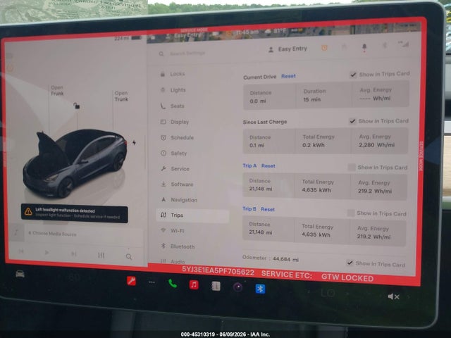 Tesla Model 3 Rear-wheel Drive 2023 5YJ3E1EA5PF705622 Image 7