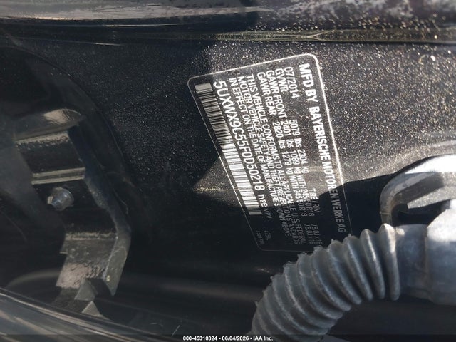 2015 Bmw X3 Xdrive28i მანქანა იყიდება აუქციონზე, vin: 5UXWX9C55F0D50218, აუქციონის ნომერი: 45310324