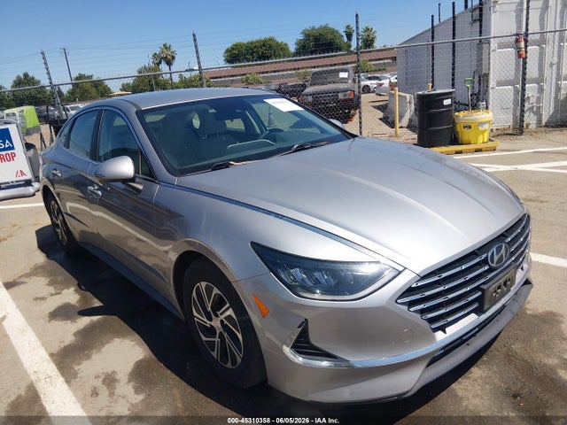 45310358 :رقم المزاد ، KMHL24JJ2MA028240 vin ، 2021 Hyundai Sonata Blue مزاد بيع