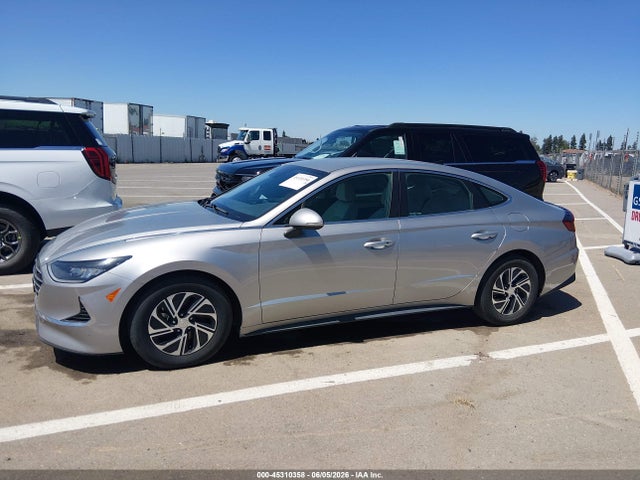 45310358 :رقم المزاد ، KMHL24JJ2MA028240 vin ، 2021 Hyundai Sonata Blue مزاد بيع