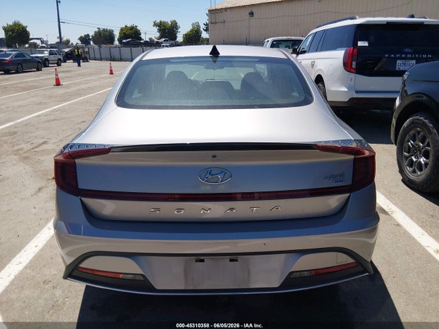 45310358 :رقم المزاد ، KMHL24JJ2MA028240 vin ، 2021 Hyundai Sonata Blue مزاد بيع