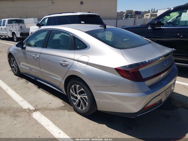 45310358 :رقم المزاد ، KMHL24JJ2MA028240 vin ، 2021 Hyundai Sonata Blue مزاد بيع