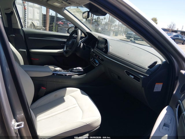 45310358 :رقم المزاد ، KMHL24JJ2MA028240 vin ، 2021 Hyundai Sonata Blue مزاد بيع
