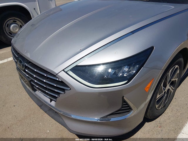 45310358 :رقم المزاد ، KMHL24JJ2MA028240 vin ، 2021 Hyundai Sonata Blue مزاد بيع