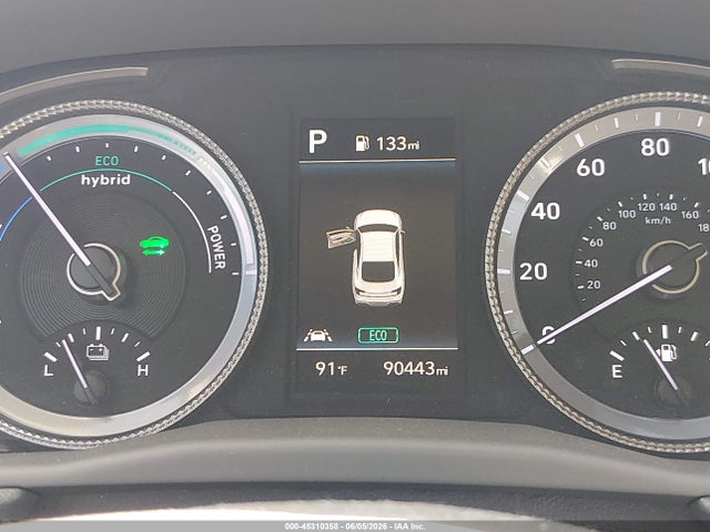 45310358 :رقم المزاد ، KMHL24JJ2MA028240 vin ، 2021 Hyundai Sonata Blue مزاد بيع