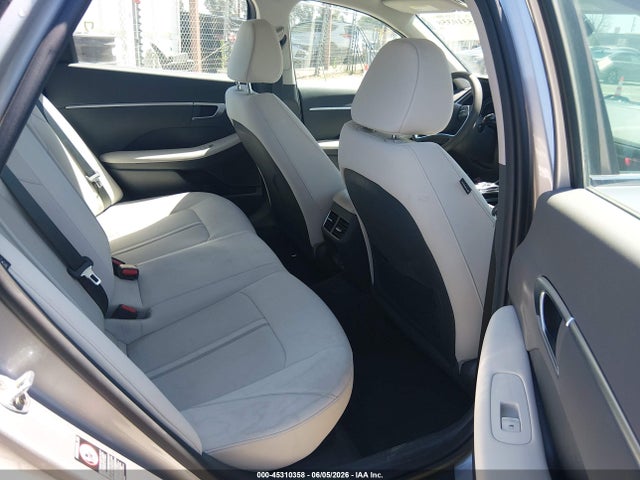45310358 :رقم المزاد ، KMHL24JJ2MA028240 vin ، 2021 Hyundai Sonata Blue مزاد بيع