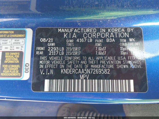 KIA SELTOS EX 2022 KNDERCAA5N7269582 Image 9