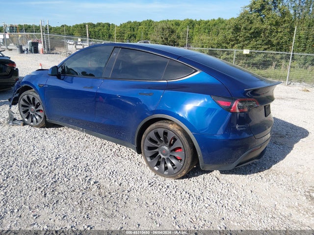 45310450 :رقم المزاد ، 7SAYGDEF7NF310239 vin ، 2022 Tesla Model Y Performance Dual Motor All-wheel Drive مزاد بيع