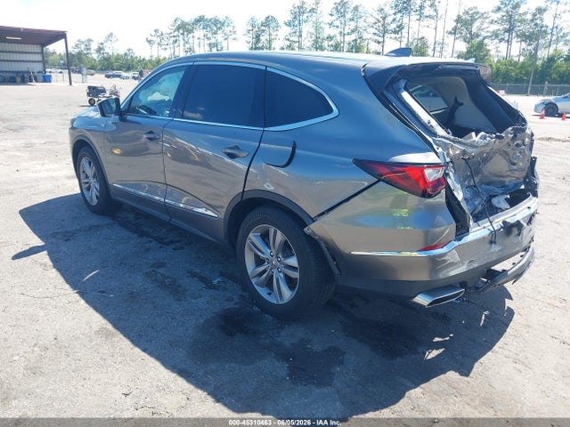 45310463 :رقم المزاد ، 5J8YD9H35NL009181 vin ، 2022 Acura Mdx Standard مزاد بيع