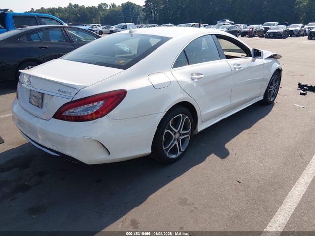 Aukcja sprzedaży 2015 Mercedes-benz Cls 400 4matic, vin: WDDLJ6HB8FA151177, numer aukcji: 45310466