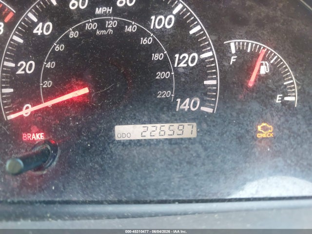 45310477 :رقم المزاد ، 4T1BF30K95U106792 vin ، 2005 Toyota Camry Xle V6 مزاد بيع