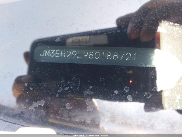 2008 Mazda Cx-7 Sport მანქანა იყიდება აუქციონზე, vin: JM3ER29L980188721, აუქციონის ნომერი: 45310518