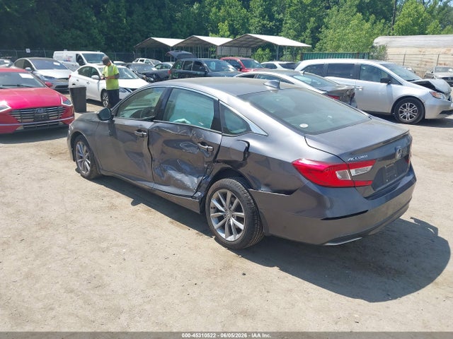 2021 Honda Accord Lx მანქანა იყიდება აუქციონზე, vin: 1HGCV1F11MA037323, აუქციონის ნომერი: 45310522