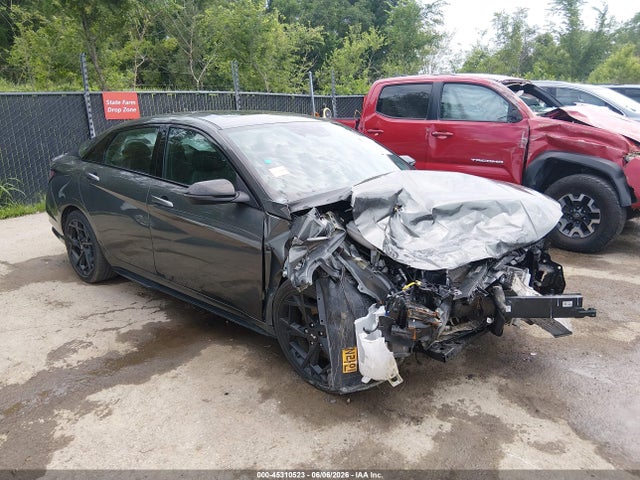 Продажа на аукционе авто 2024 Hyundai Elantra N Line, vin: KMHLR4DF2RU821160, номер лота: 45310523