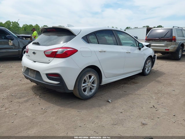 45310554 :رقم المزاد ، 3G1BE6SM8JS653045 vin ، 2018 Chevrolet Cruze Lt Auto مزاد بيع