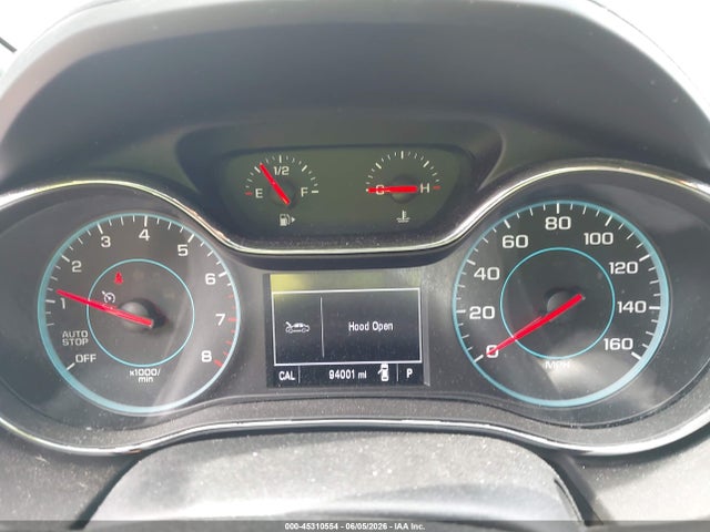 45310554 :رقم المزاد ، 3G1BE6SM8JS653045 vin ، 2018 Chevrolet Cruze Lt Auto مزاد بيع