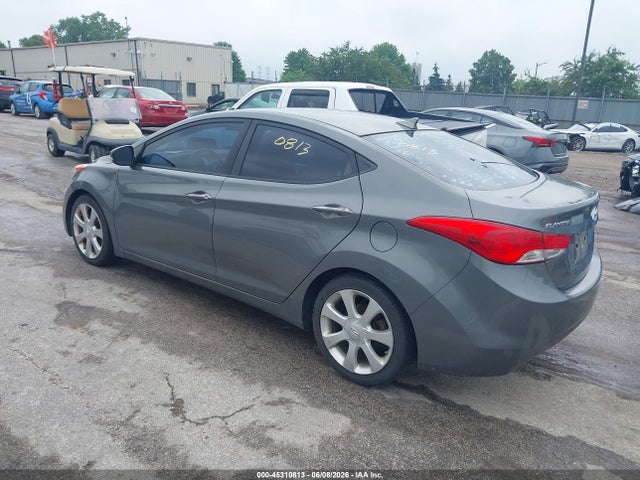 2013 Hyundai Elantra Limited მანქანა იყიდება აუქციონზე, vin: 5NPDH4AEXDH239723, აუქციონის ნომერი: 45310813