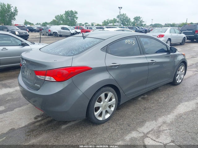 2013 Hyundai Elantra Limited მანქანა იყიდება აუქციონზე, vin: 5NPDH4AEXDH239723, აუქციონის ნომერი: 45310813